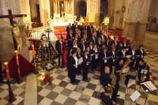 Coro Juan Hern&aacute;ndez. Foto CARLOS VALLE